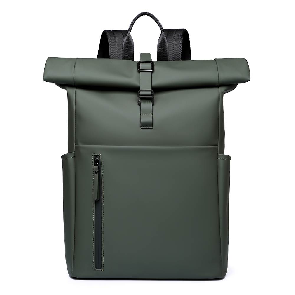 Roll Top Backpack With Laptop Compartment