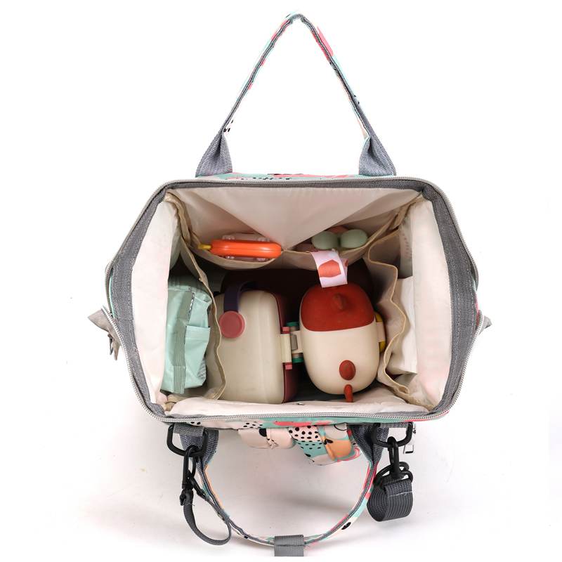 Printed Diaper Bag