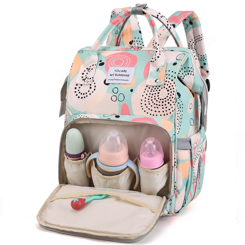 Printed Diaper Bag