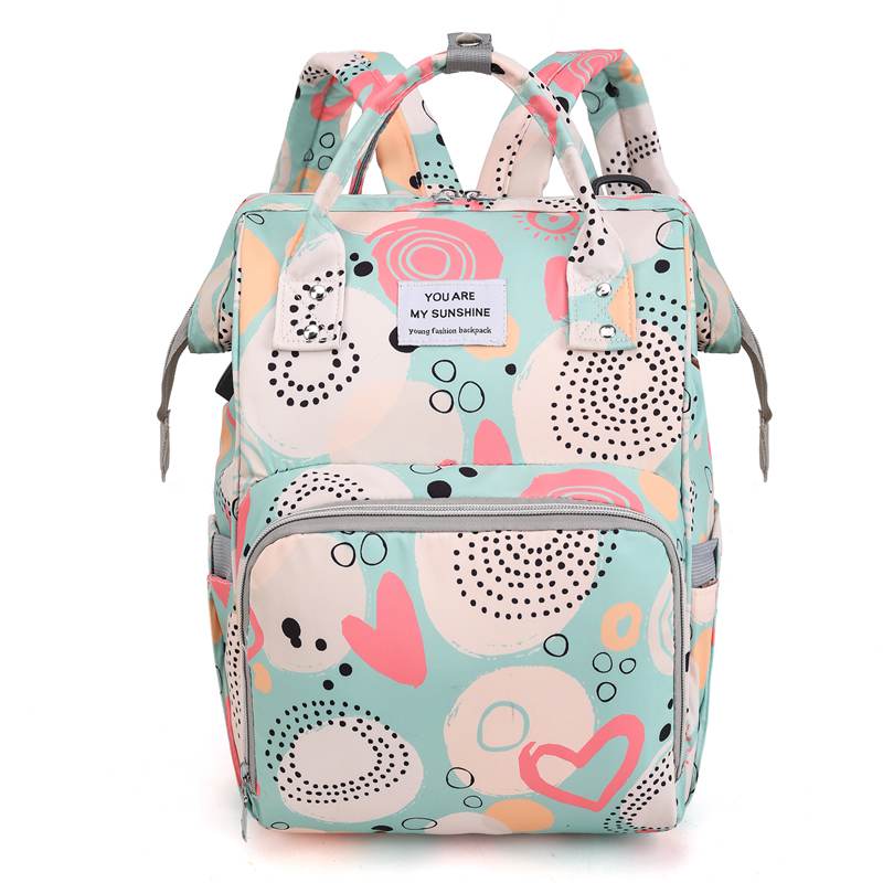 Printed Diaper Bag