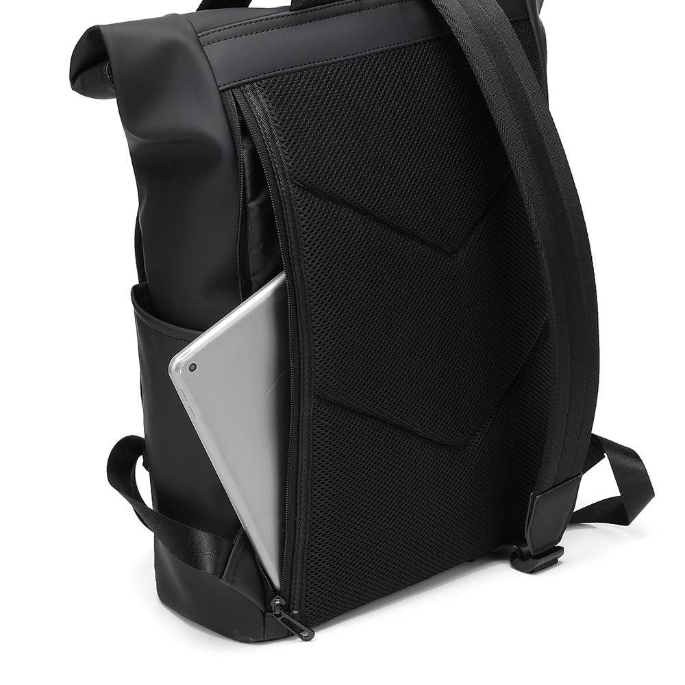 Roll Top Backpack With Laptop Compartment