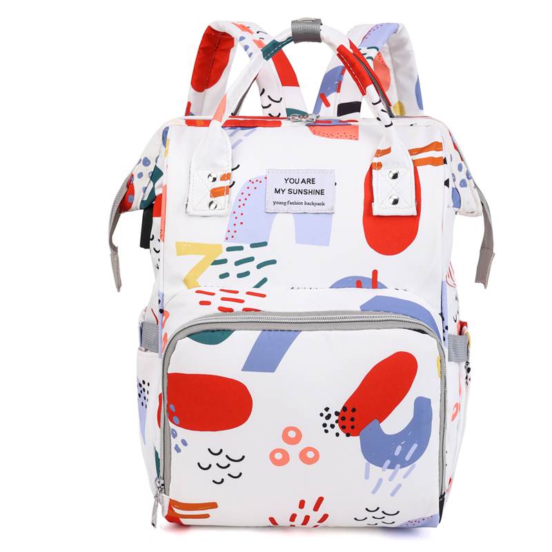 Printed Diaper Bag