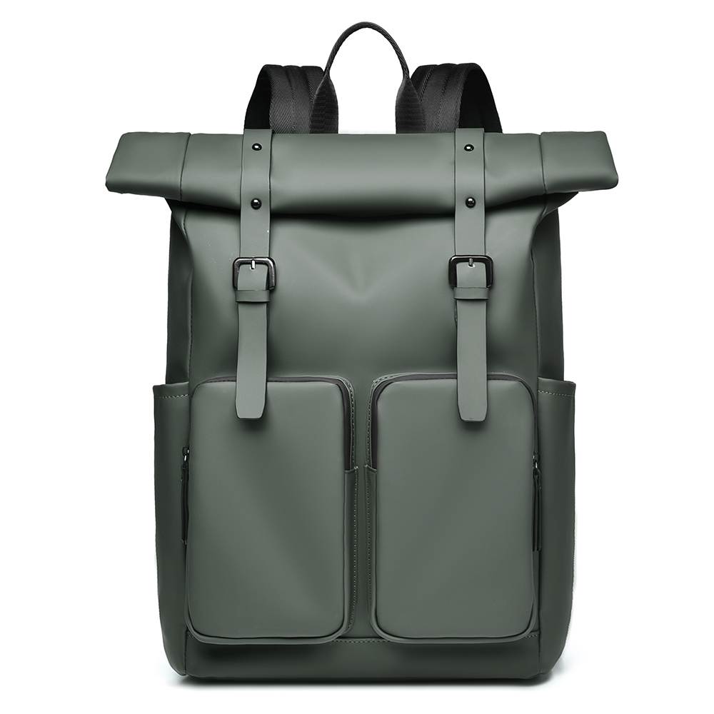 Roll Top Waterproof Laptop Backpack