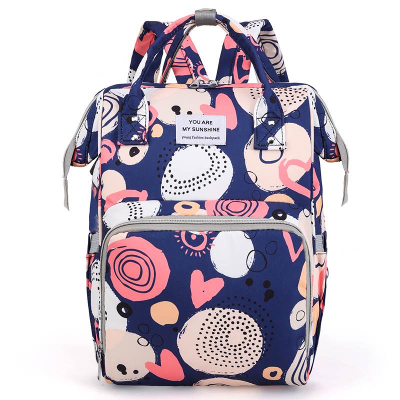 Printed Diaper Bag