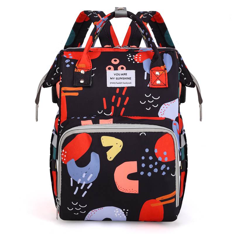Printed Diaper Bag