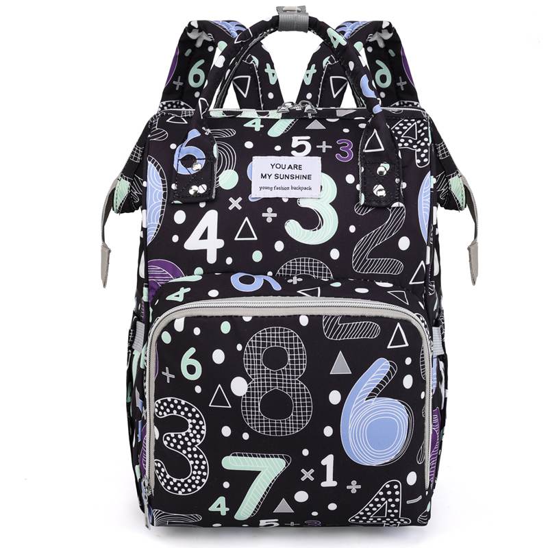 Printed Diaper Bag