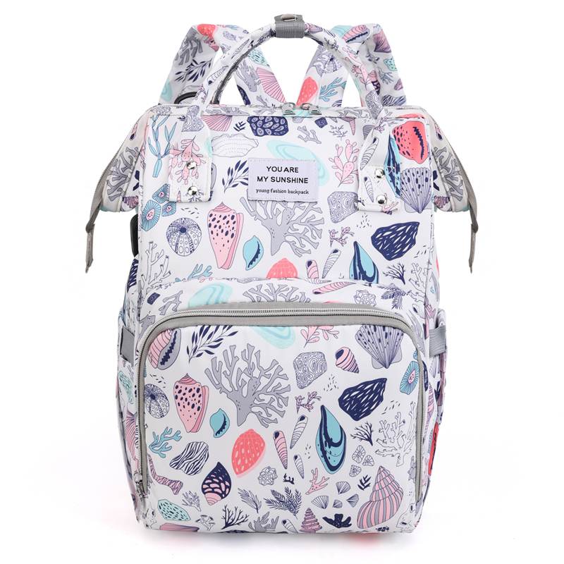 Printed Diaper Bag