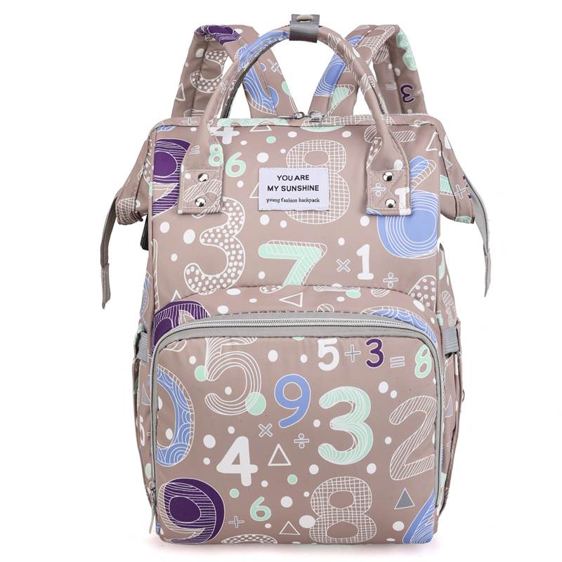 Printed Diaper Bag