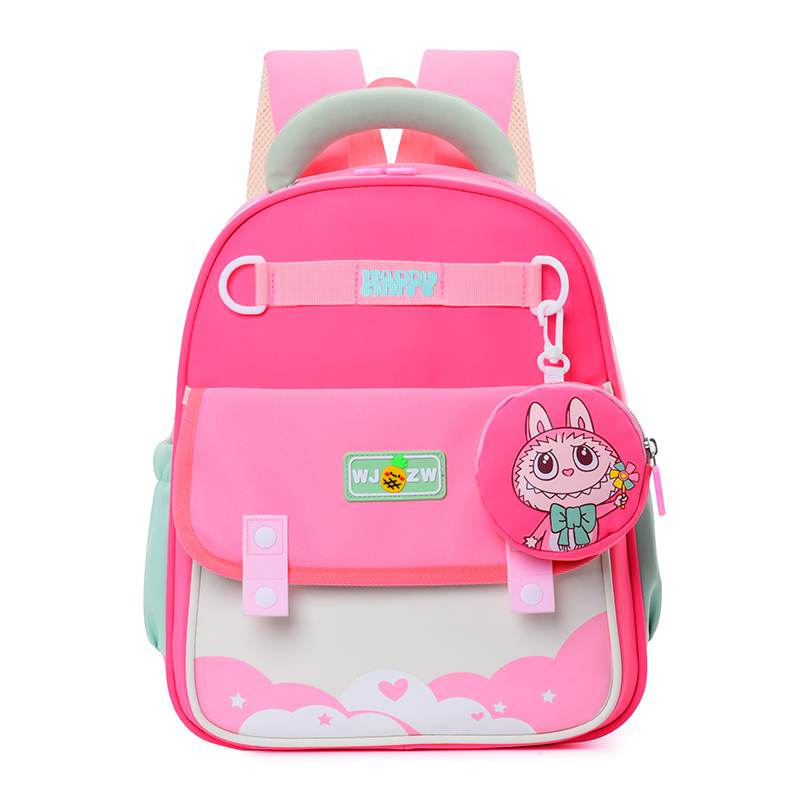 Cartoon Colourful Nylon School Bags