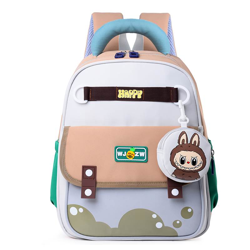 Cartoon Colourful Nylon School Bags
