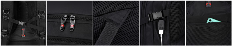 Men's Large Capacity Travel Laptop Backpack