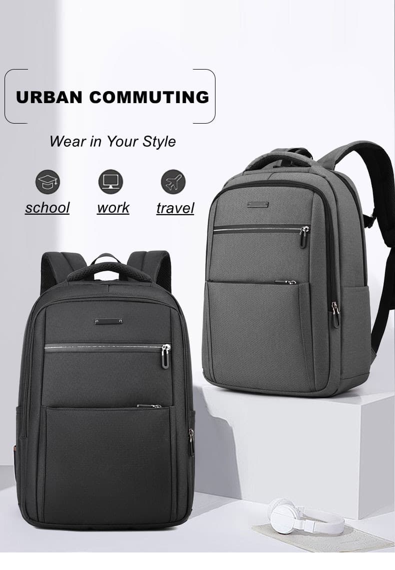 D811 Business Backpack Laptop Urban Commuting